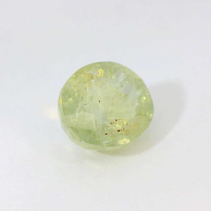 Radiant 3.486ct Light Sage Green Sapphire