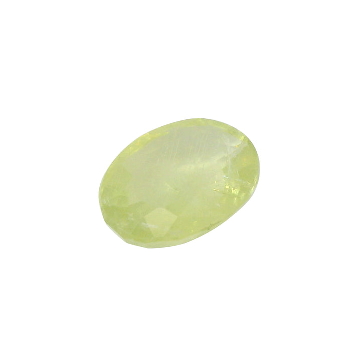 2.99ct Oval Shape Light Green Sapphire