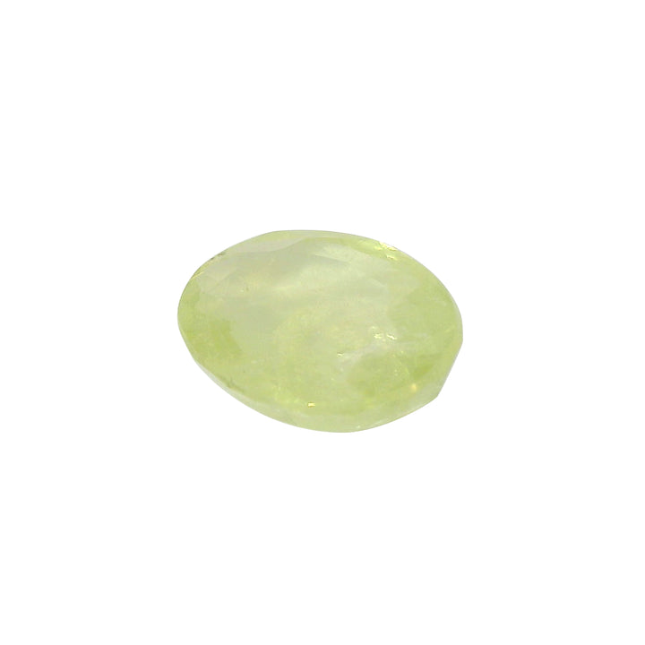 2.99ct Oval Shape Light Green Sapphire