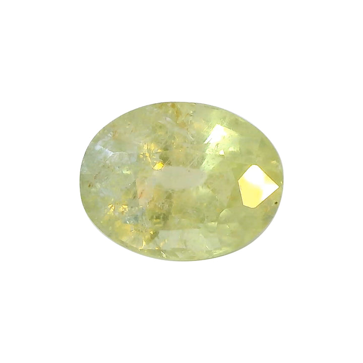 4.14ct Oval Green Sapphire