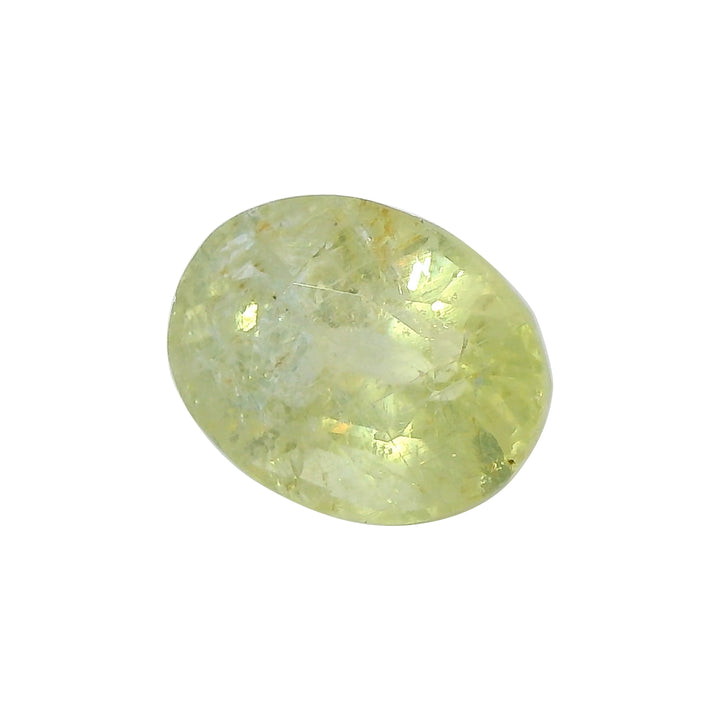 4.14ct Oval Green Sapphire