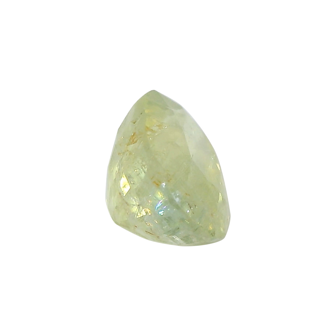 4.14ct Oval Green Sapphire