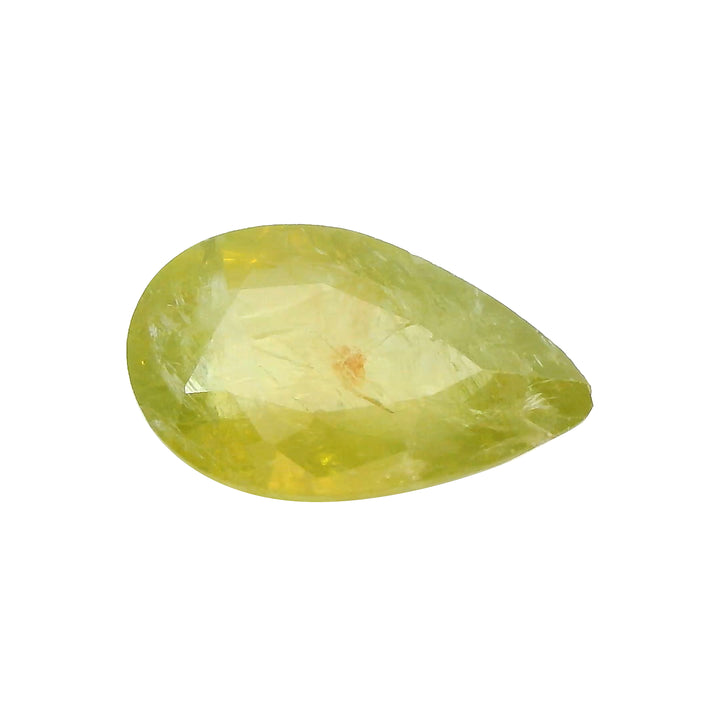 2.09ct Pear Shape Intense Green Sapphire