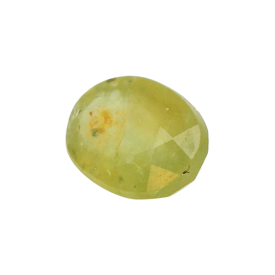 1.06ct Oval Shape Apple Green Sapphire