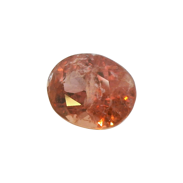 1.25ct Oval Shape Reddish-Pink Padparadscha Sapphire