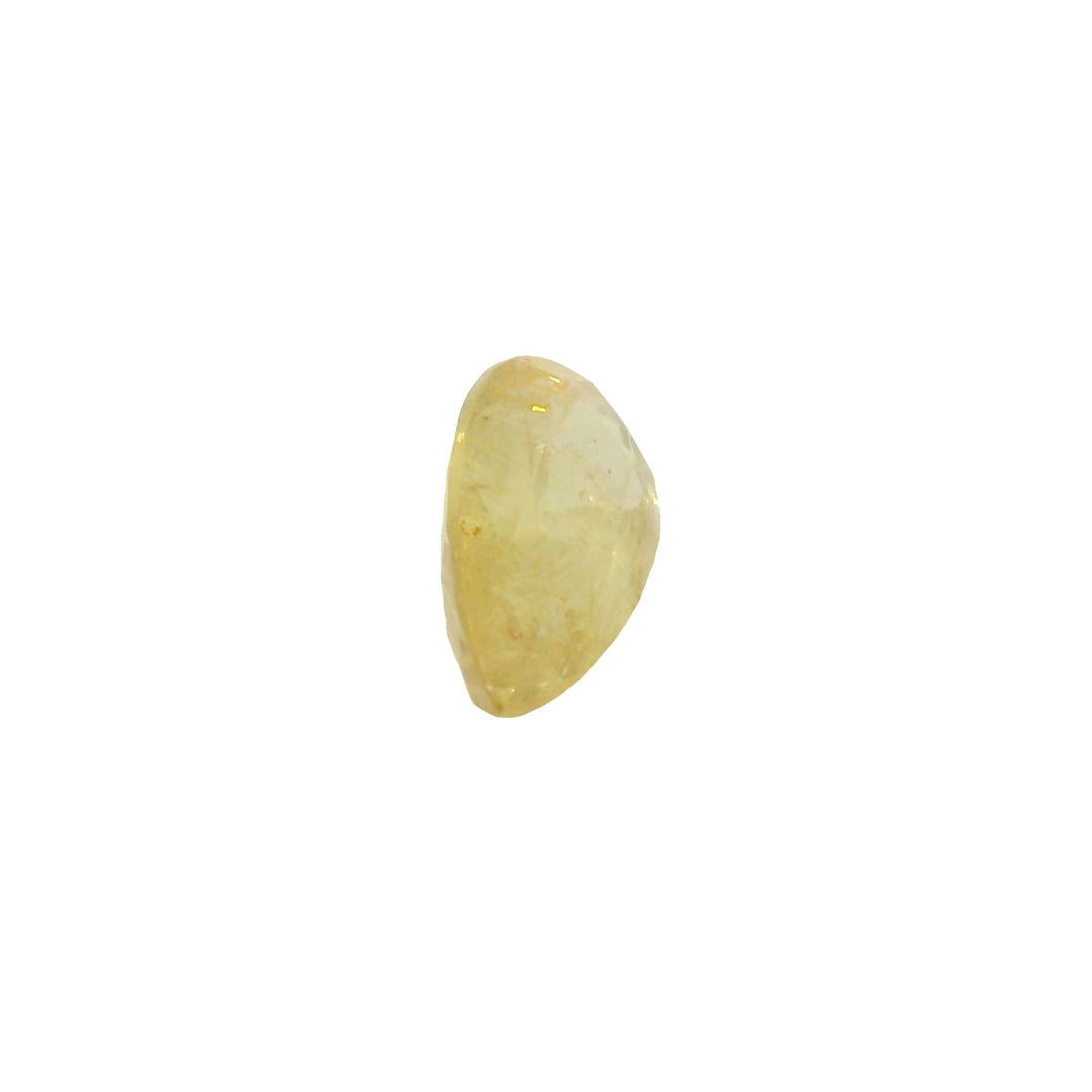 0.84ct Pear Cut Intense Yellow Sapphire