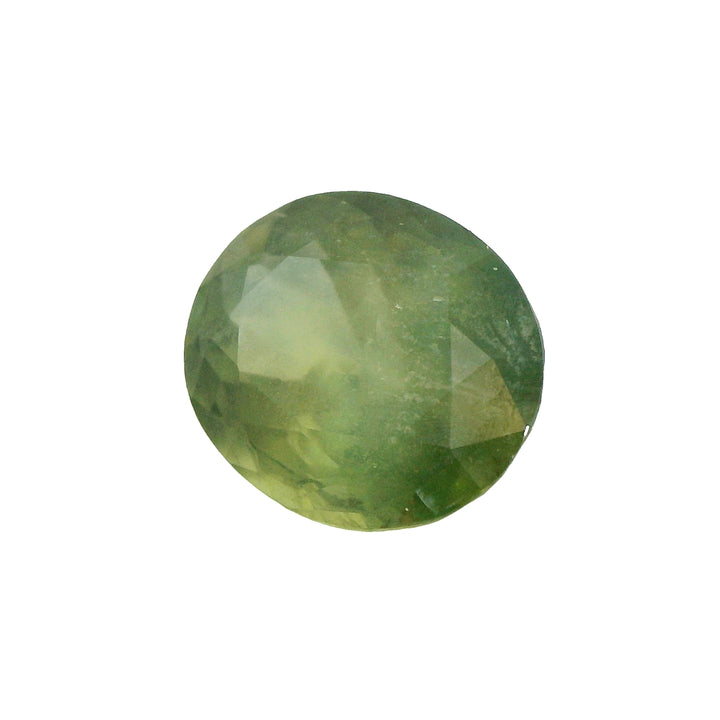 4.47ct Oval Shape Deep Green Sapphire