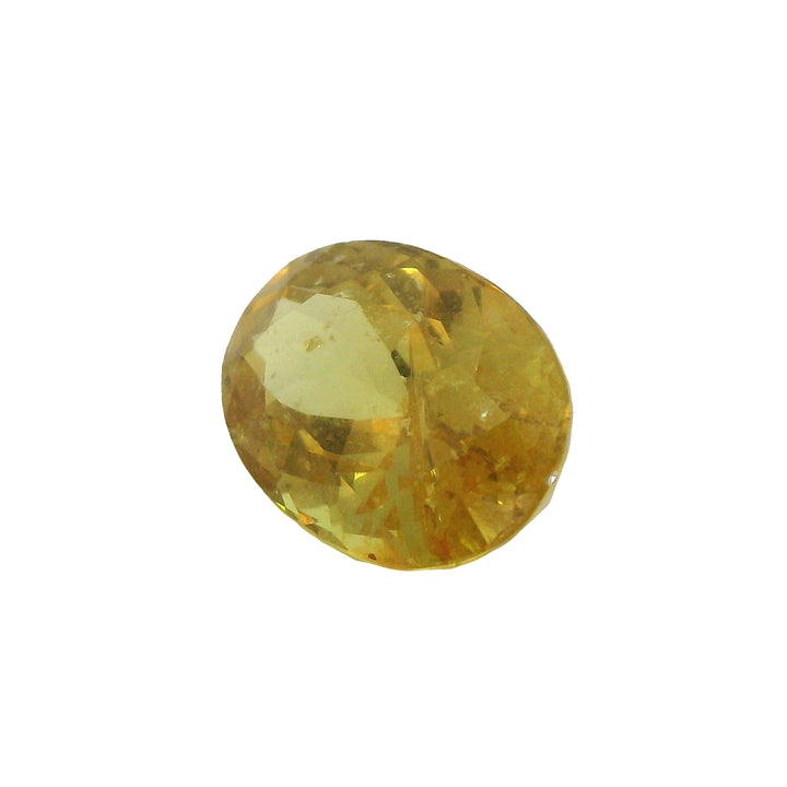 3.12ct Oval Shape Intense Yellow Sapphire