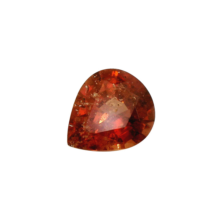 2.10ct Pear Shape Orangy-Pink Padparadcha Sapphire