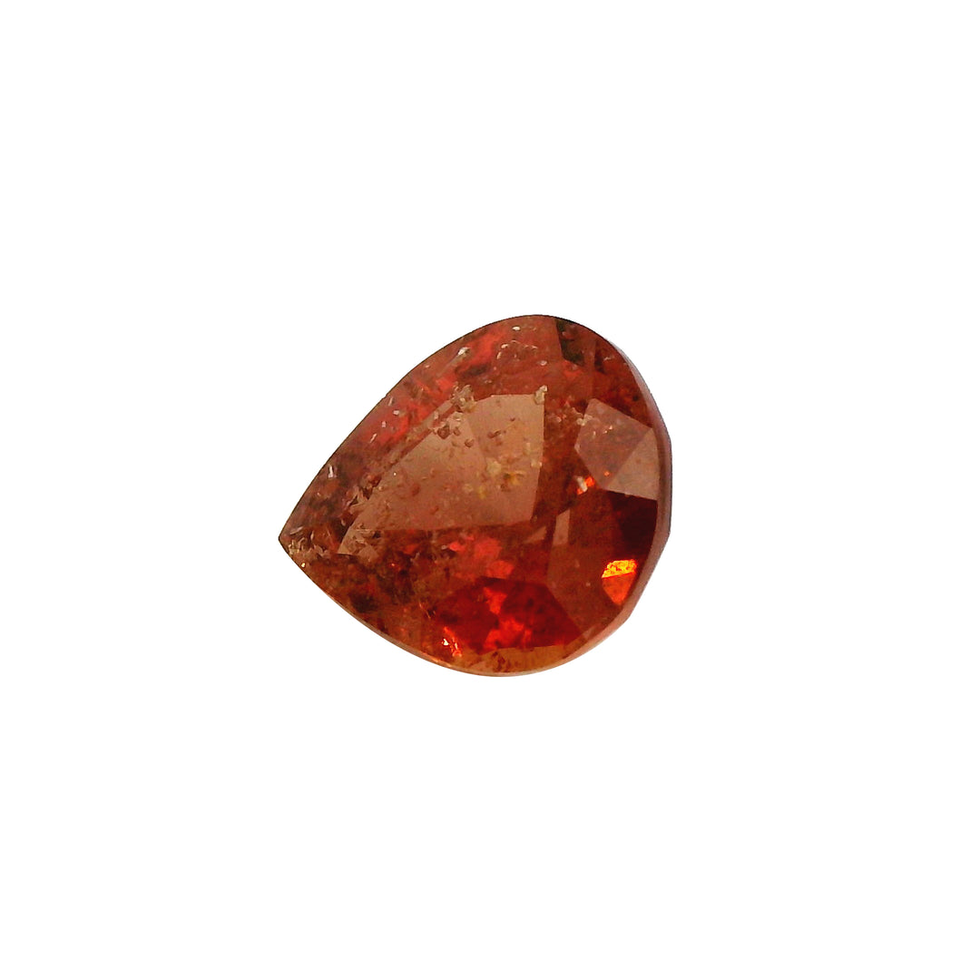 2.10ct Pear Shape Orangy-Pink Padparadcha Sapphire