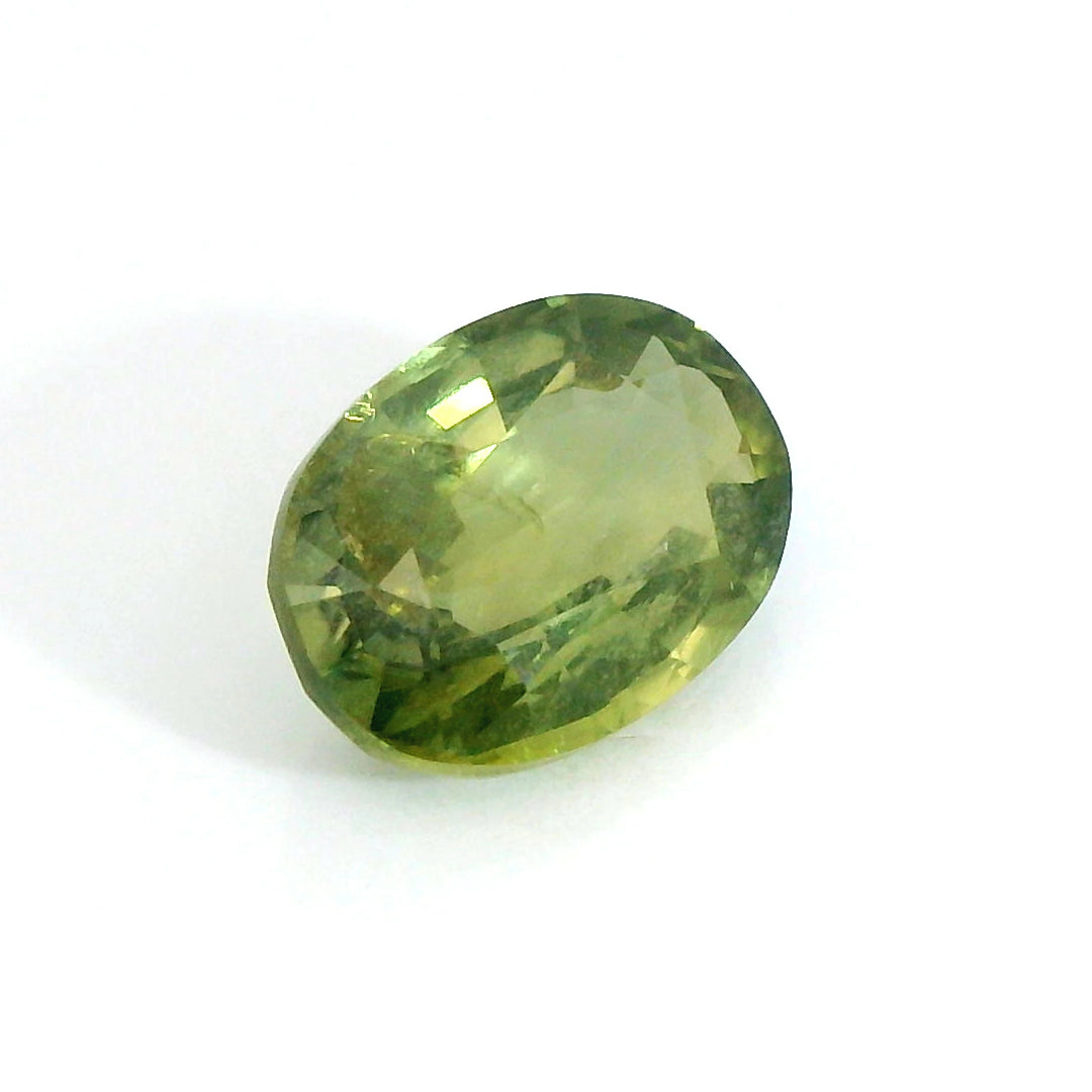 Elegant 2.68ct Oval Shape Dark Green Sapphire