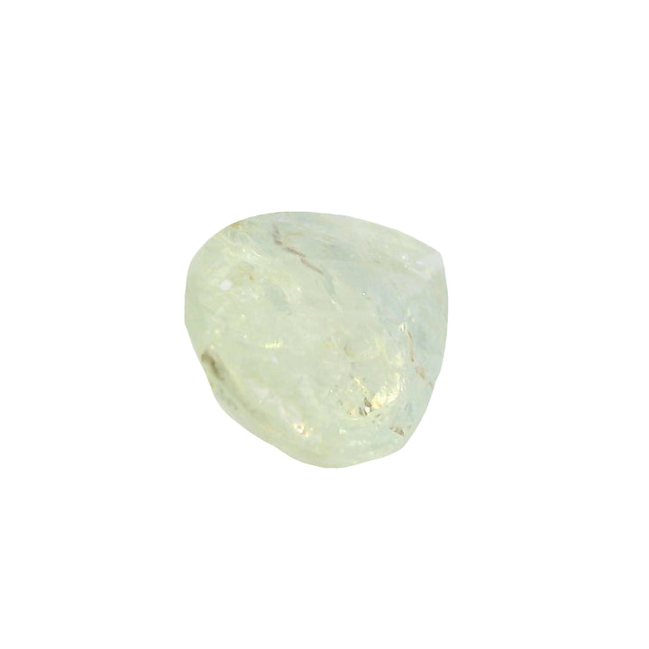 2.62ct Pear Shape Very Light Green Sapphire