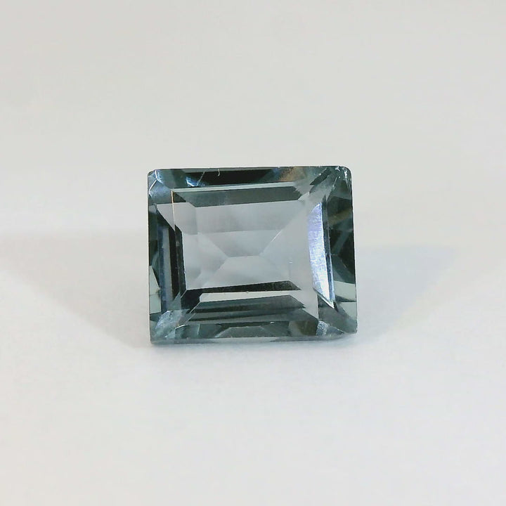 1.60ct Rectangular Cut Metalic Blue Spinel