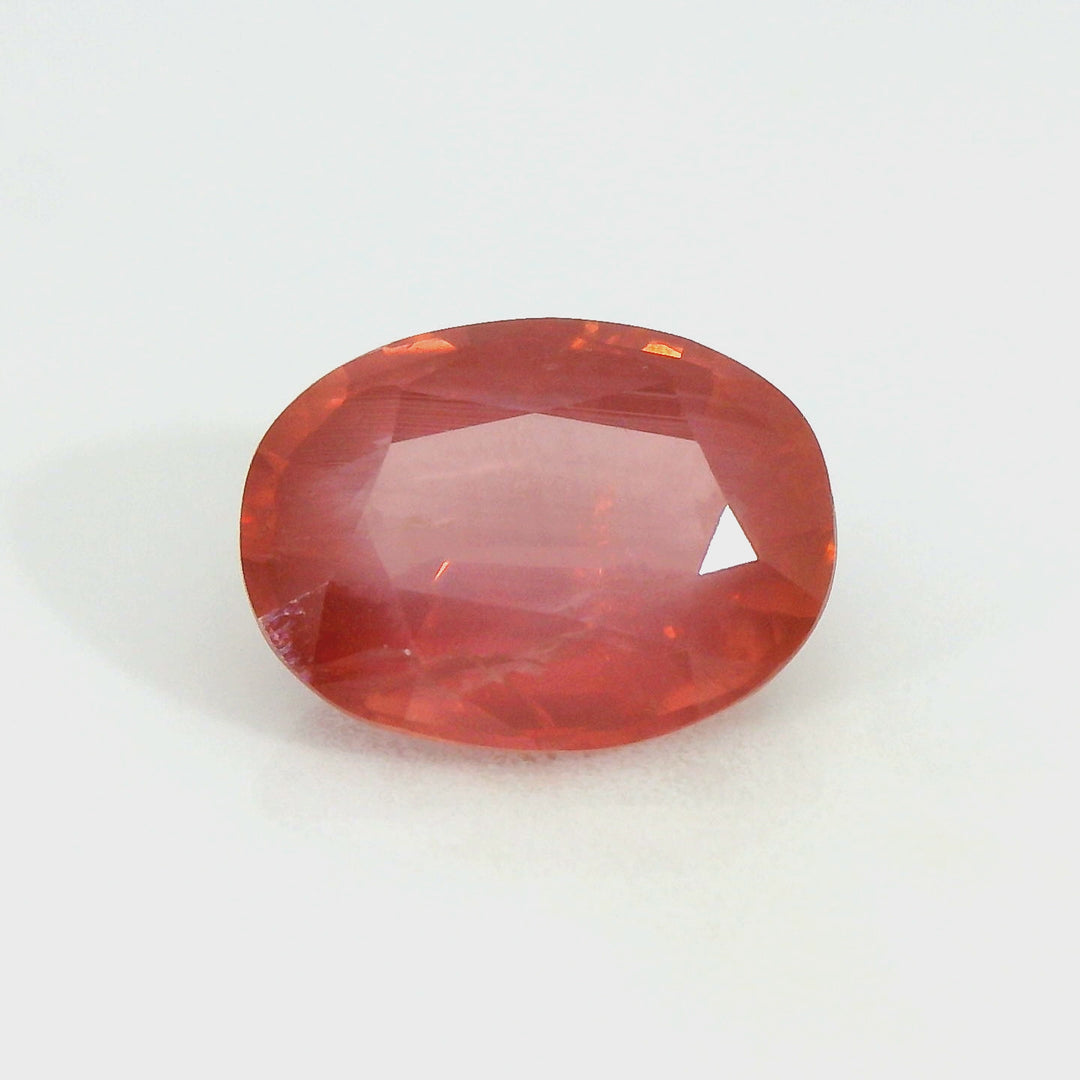 2.95ct Oval Shape Red Sapphire