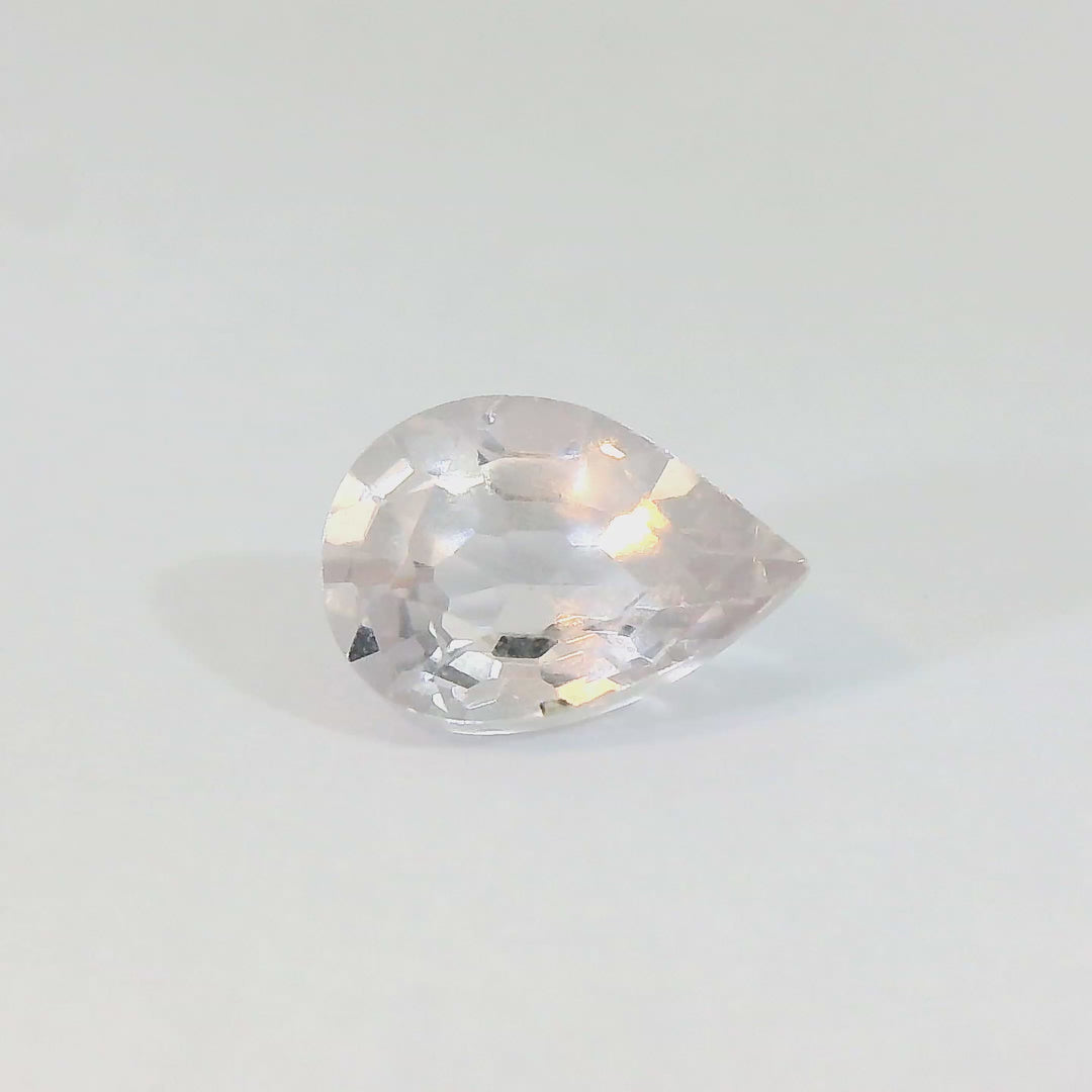 0.96ct Pear Shape Light Pink Spinel