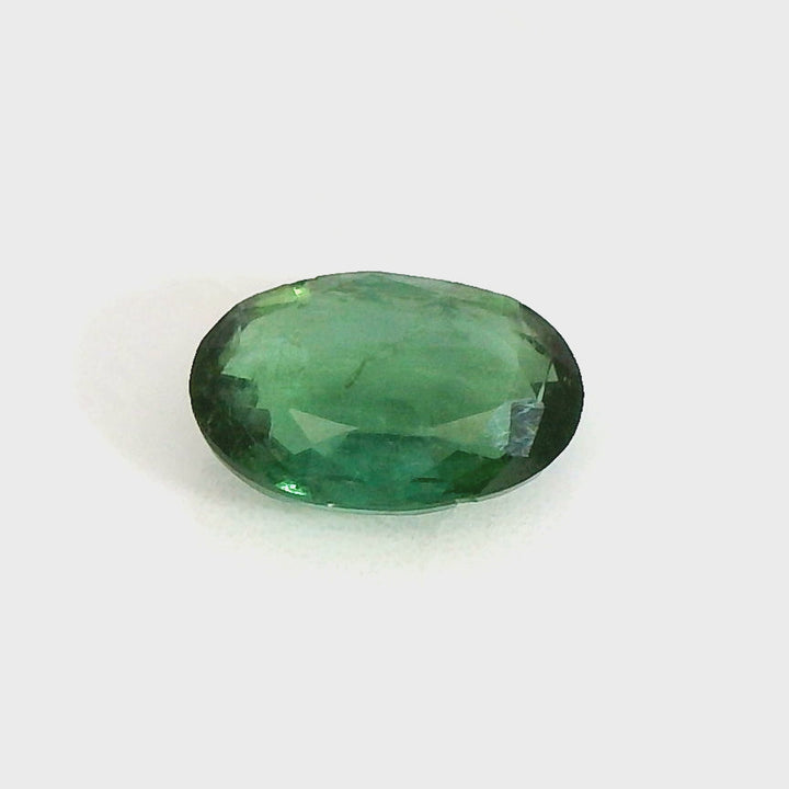 Stunning 1.25ct Oval Jade Green Tourmaline