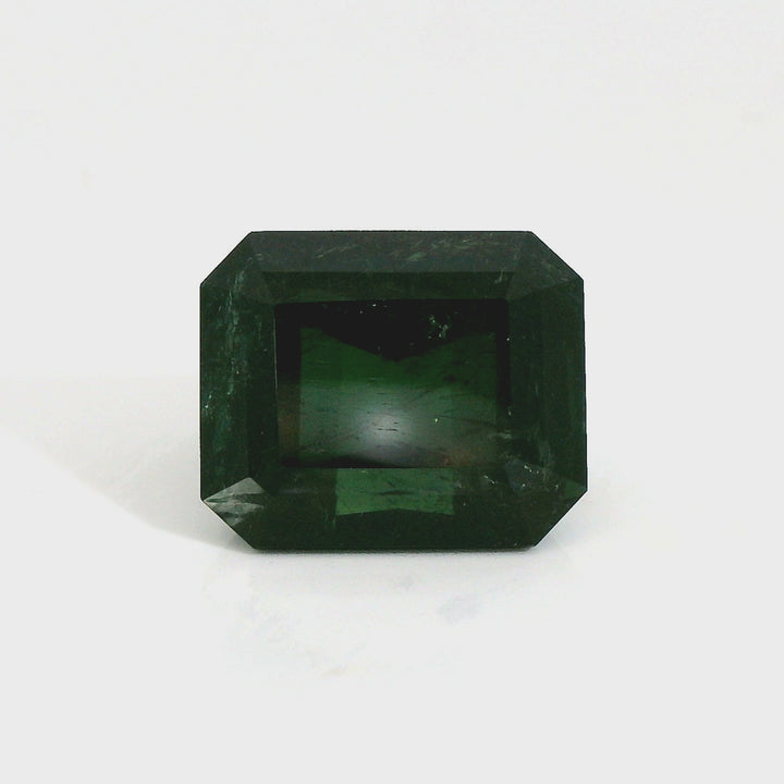 Stunning 27.0ct Cut-cornered Rectangle Green Tourmaline