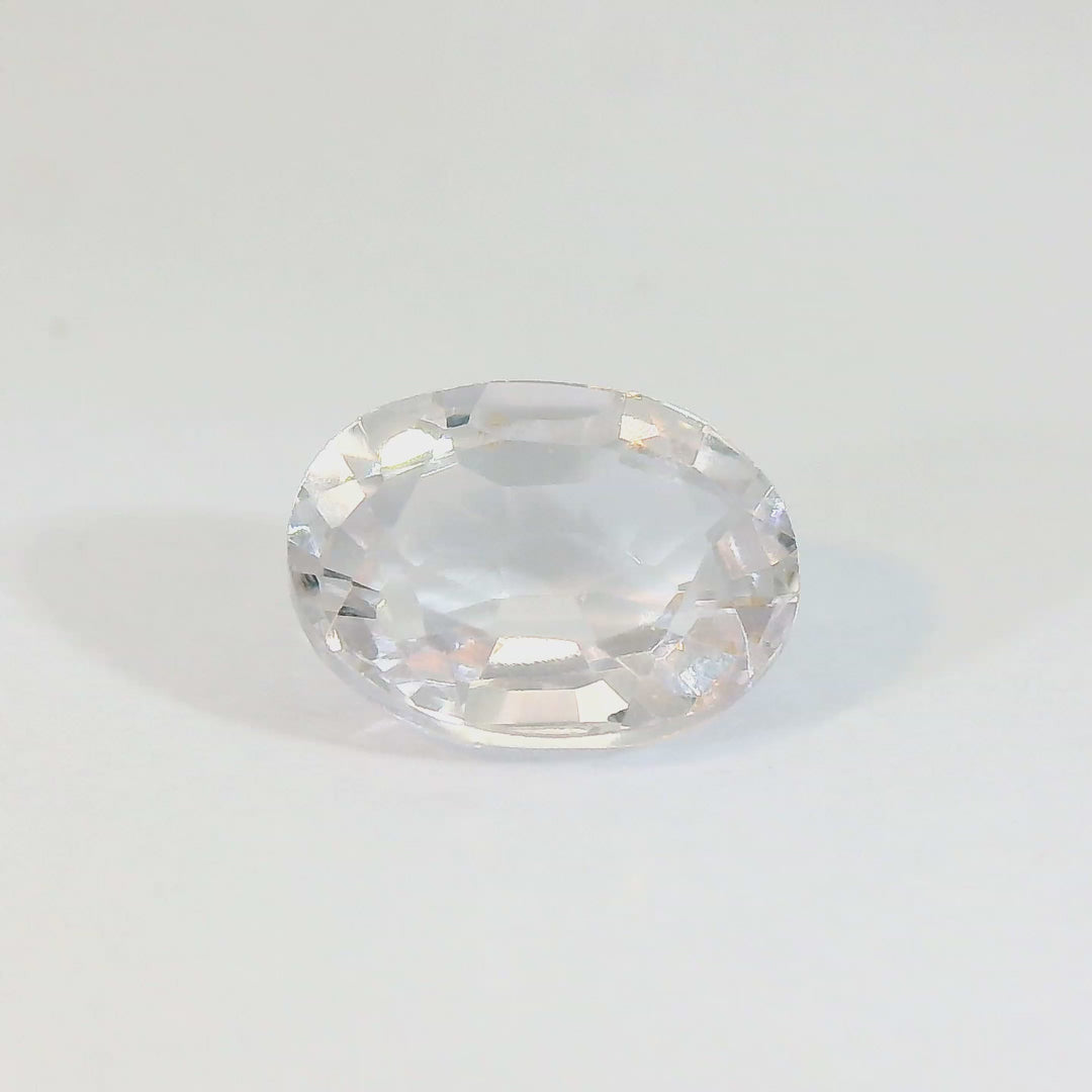 1.36ct Oval Shape Colorless Spinel