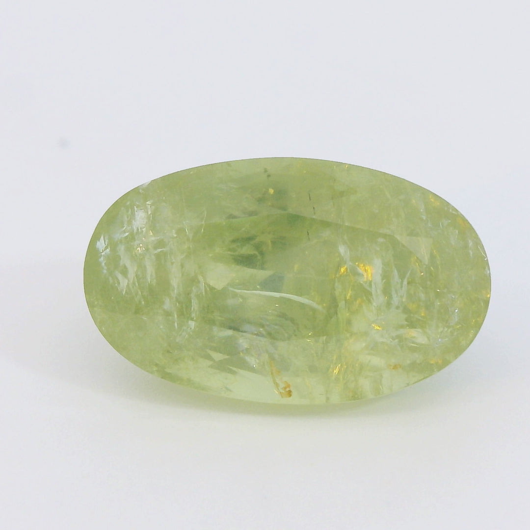 6.43ct Oval Shape Intense Green Sapphire