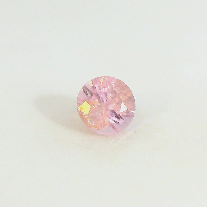 0.187ct Round Cut Light Rose Pink Spinel