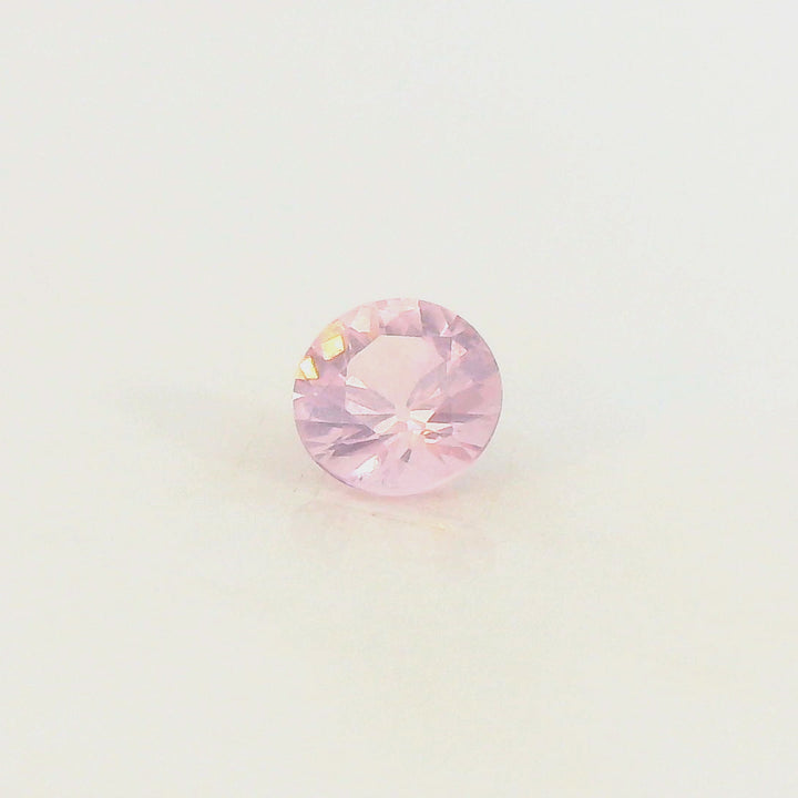 Elegant 0.189ct Round Cut Light Pink Spinel