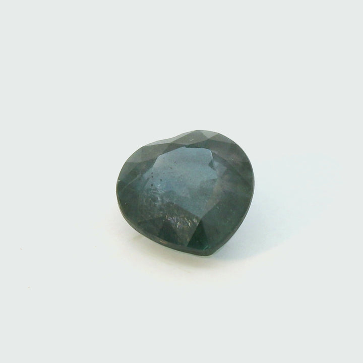 2.04ct Heart Shape Blue Sapphire