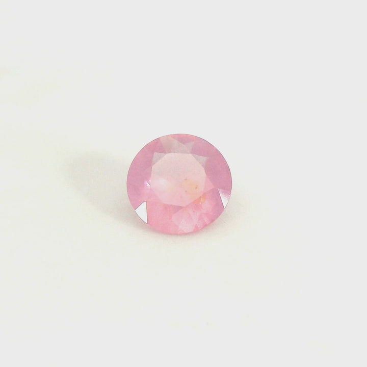 Elegant 0.428ct Round Light Rose Pink Spinel