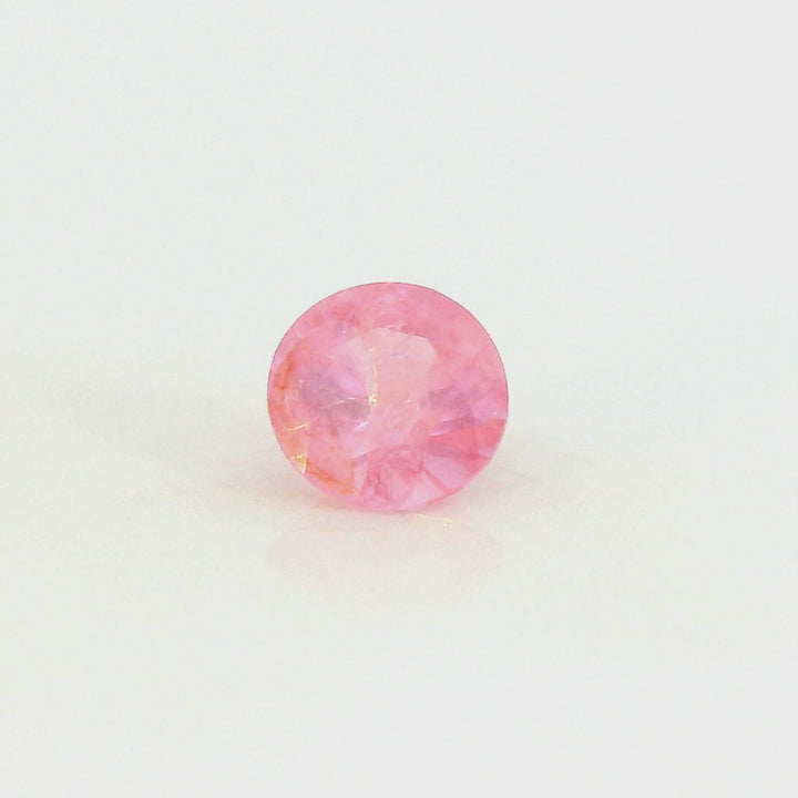 Elegant 0.188ct Round Cut Pink Spinel