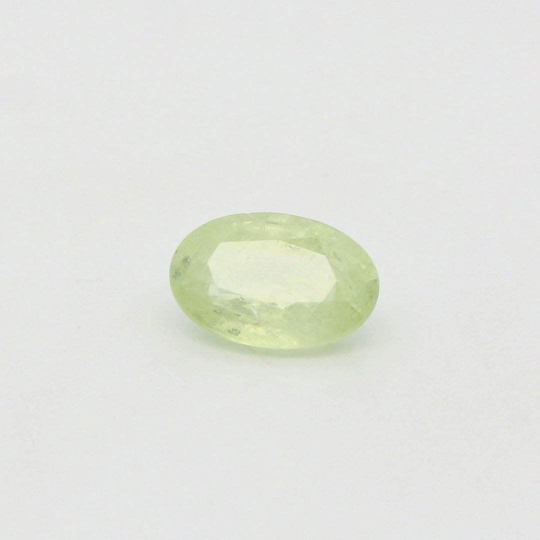 1.86ct Oval Shape Light Green Sapphire