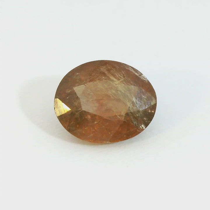 Radiant 2.834ct Oval Brown Sapphire