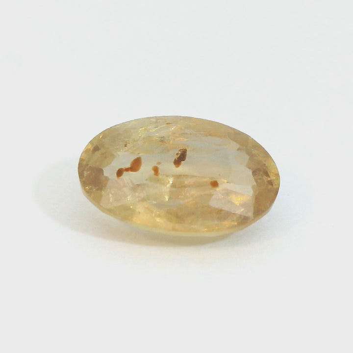 1.731ct Oval Orange Sapphire