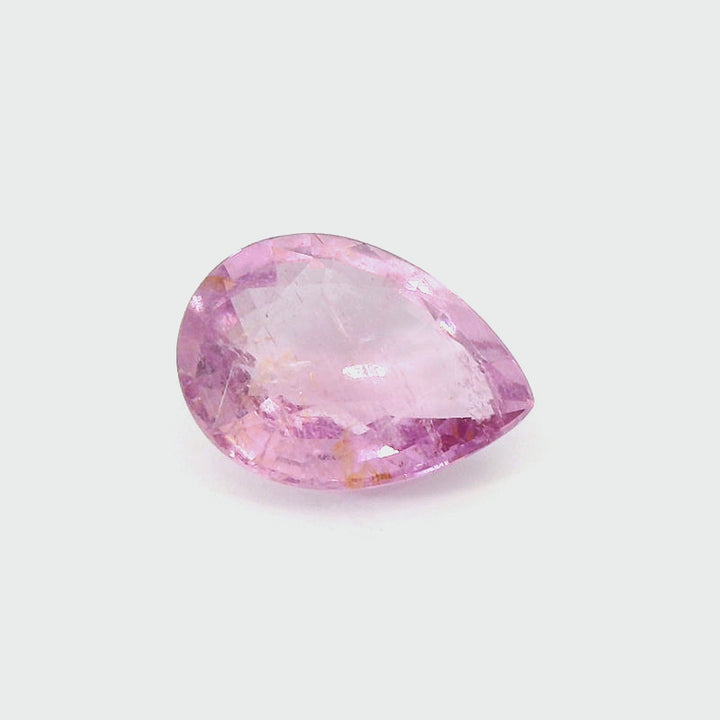 5.50ct Pear Shape Pink Tourmaline