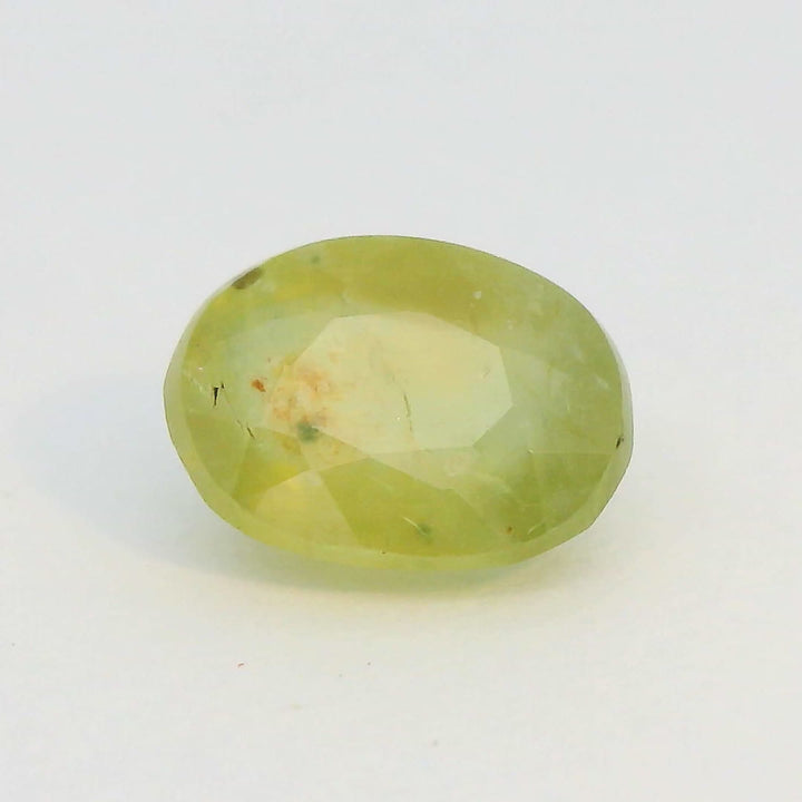 1.06ct Oval Shape Apple Green Sapphire