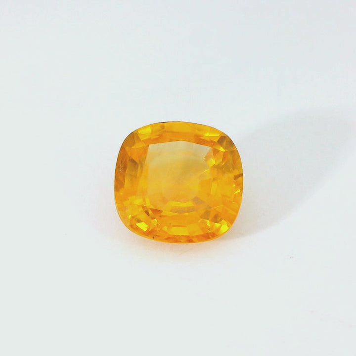 1.78ct Vivid Yellow Cushion Cut Sapphire Loose Gemstone
