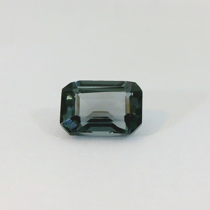 1.03ct Emerald-Cut Metalic Blue Spinel