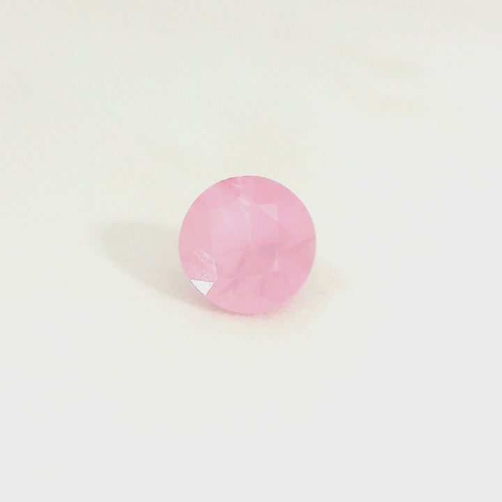 Elegant 0.328ct Round Cut Light Pink Spinel