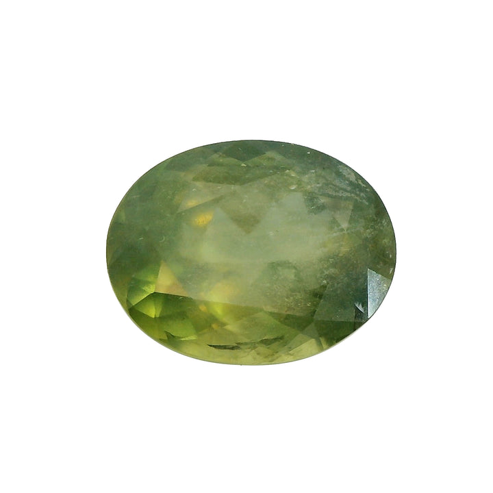 4.47ct Oval Shape Deep Green Sapphire